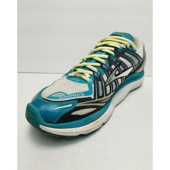 Brooks Transcend Running Shoes Aqua / White Size 10 Ultimate Ride Cushion - Picture 2 of 7